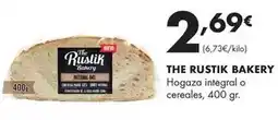 Supermercados Lupa The rustik bakery - hogaza integral o cereales oferta