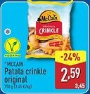 ALDI MCCAIN Patata crinkle original oferta