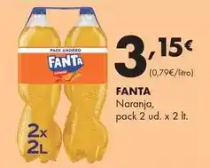 Supermercados Lupa Fanta - naranja oferta