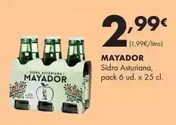 Supermercados Lupa Mayador - sidra asturiana oferta