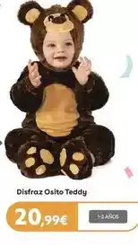 Prénatal Disfraz osito teddy oferta