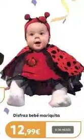 Prénatal Disfraz bebé mariquita oferta