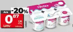 Dia Pascual - yogur de natural oferta