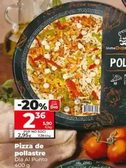 Dia Dia al punto - pizza de pollo oferta