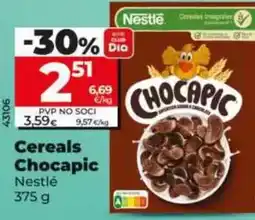 Dia Nestlé - cereales chocapic oferta