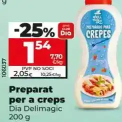 Dia Dia delimagic - preparado para crepes oferta