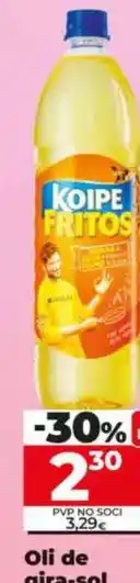 Dia Koipe fritos - aceite de girasol oferta