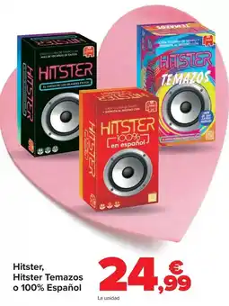 Carrefour Jumbo - hitster, hitster temazos 100% español oferta