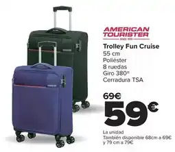 Carrefour American tourister - trolley fun cruise oferta