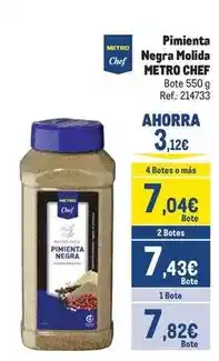 Makro Chef select - pimientota negra molida oferta