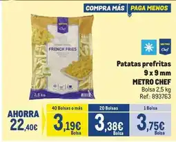 Makro Chef select - patatas prefritas oferta
