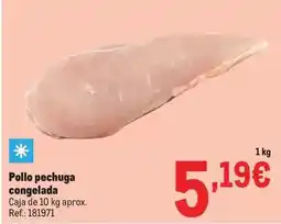Makro Pollo pechuga congelada oferta