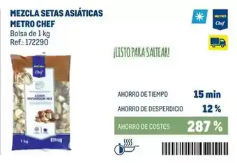 Chef select - mezcla setas asiaticas