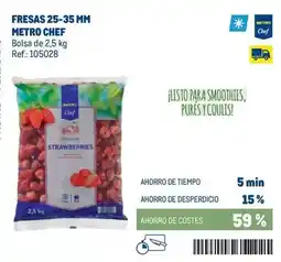 Makro Chef select - fresas 25-35 mm oferta