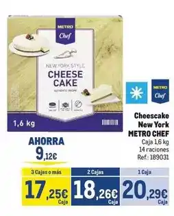 Makro Chef select - cheescake new york oferta