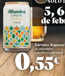 Gadis ALHAMBRA Cerveza Especial oferta