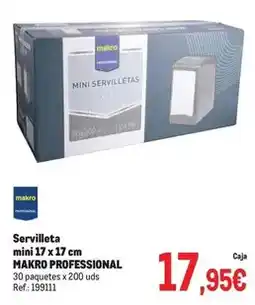Makro Makro - servilleta mini oferta
