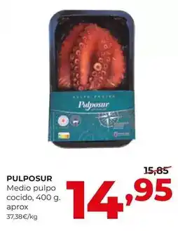 Alimerka Medio pulpo cocido oferta