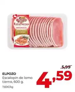 Alimerka Elpozo - escalopin de lomo tierno oferta