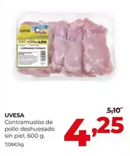 Alimerka Uvesa - contramuslos de pollo deshuesado sin piel oferta