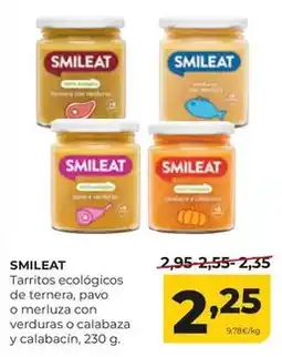Alimerka Smileat - tarritos ecologicos de ternera oferta