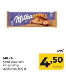 Alimerka Milka - chocolate con caramelo y avellanas oferta