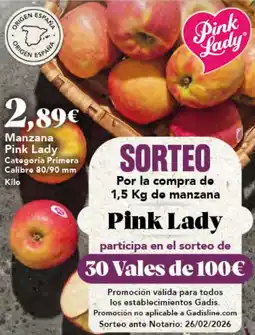 Gadis Manzana Pink Lady oferta