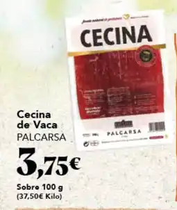 Gadis PALCARSA Cecina de Vaca oferta