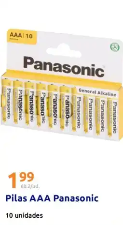 Action PANASONIC Pilas AAA oferta