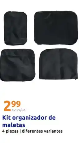 Action Kit organizador de maletas oferta