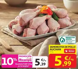 Alcampo AUCHAN Jamoncitos de pollo oferta
