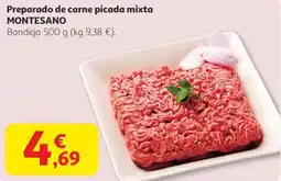 Alcampo MONTESANO Preparado de carne picada mixta oferta