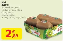 Alcampo ZESPRI Kiwi oferta