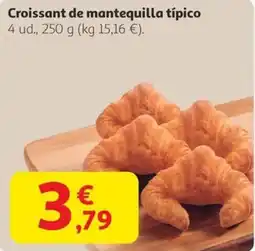 Alcampo Croissant de mantequilla típico oferta