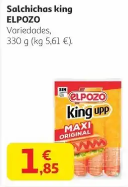 Alcampo ELPOZO Salchichas king oferta