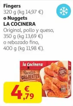 Alcampo LA COCINERA Fingers o Nuggets oferta