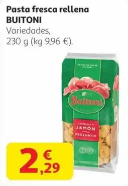 Alcampo BUITONI Pasta fresca rellena oferta