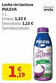 Alcampo PULEVA Leche sin lactosa oferta