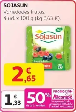 Alcampo SOJASUN oferta