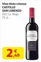 Alcampo San lorenzo - vino tinto crianza oferta