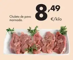 Supermercados Lupa Chuleta de pavo marinada oferta