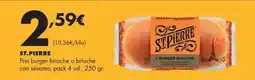 Supermercados Lupa St. pierre - pan burger brioche o brioche con sesamo oferta