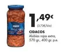 Supermercados Lupa Cidacos - alubias rojas extra oferta