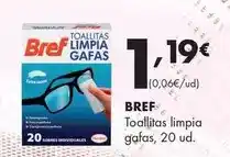 Supermercados Lupa Bref - toallitas limpia gafas oferta