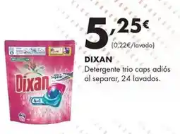 Supermercados Lupa Dixan - detergente trio caps adios al separar oferta