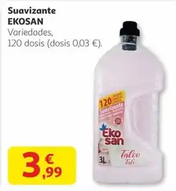 Alcampo EKOSAN Suavizante oferta