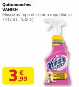 Alcampo VANISH Quitamanchas oferta