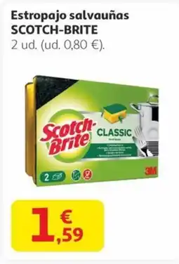 Alcampo SCOTCH-BRITE Estropajo salvauñas oferta