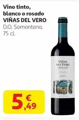 Alcampo VIÑAS DELVERO Vino tinto, blanco o rosado oferta