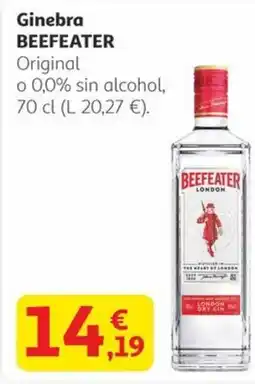 Alcampo BEEFEATER Ginebra oferta